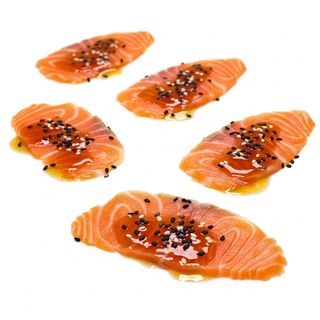 160. Carpaccio salmone 5 pezzi