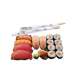 Саке Нигири и Хосо сет (14бр)