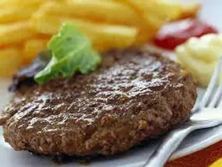 Hamburger di scottona 220 g con patate o verdure