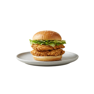 Hamburguesa Doble De Pollo