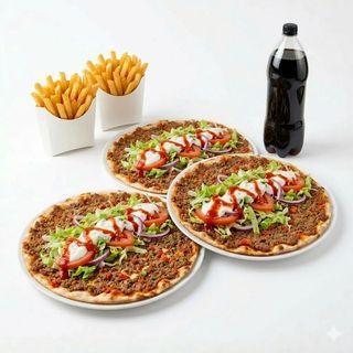Menú Lahmacun Para 3