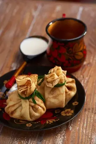 Блины с мясом (2 шт.)