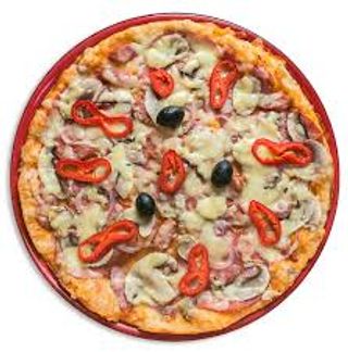 Pinsa Romana Capri, individual. 