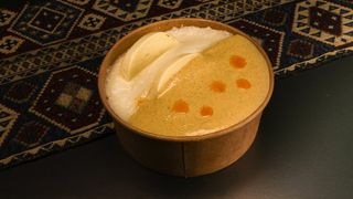 ღომი ბაჟეთი და სულგუნით