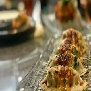 Gyozas de pollo y vegetales 