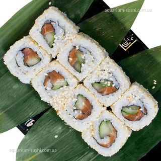 Рол Аляска (лосось, огірок)(190г)