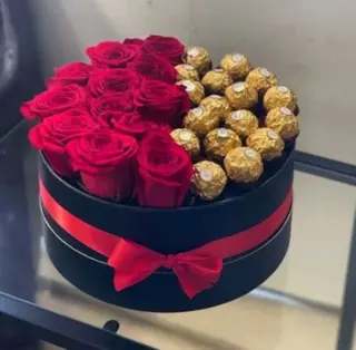 16 Fleurs + 16 Ferero