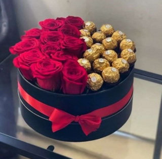 16 Fleurs + 16 Ferero