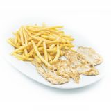 BANDEJA DE 2 FILETES DE POLLO + PATATAS