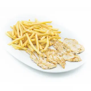 Pollo Con Patatas Fritas