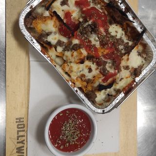 Nachos Con Ternera Y Queso 