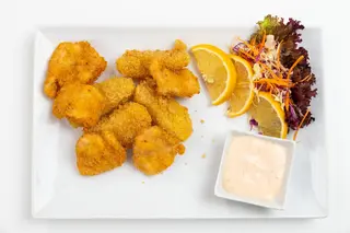 Chicken stripped
