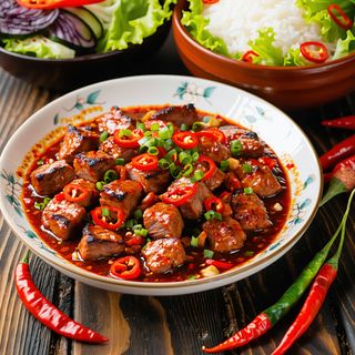 Wieprzowina na ostro