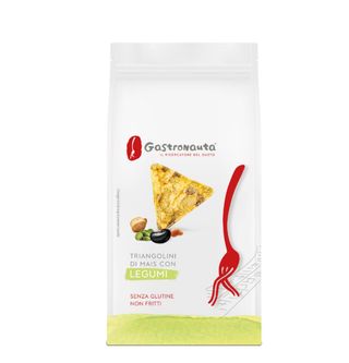 Gastronauta triangoli di mais e legumi 70 g