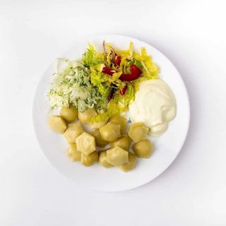 Pielmieni z Mięsem + zupa