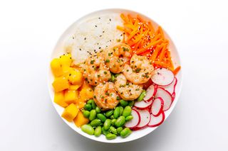 Shrimps Poke Bowl