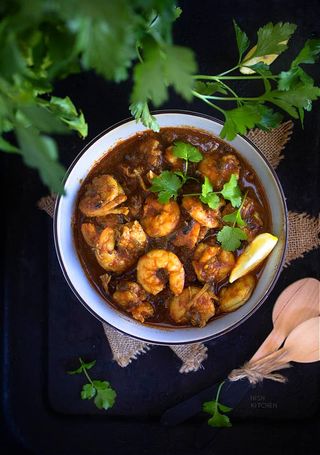 Prawn curry 