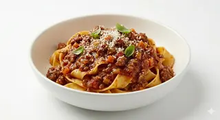 Tagliatelle con Ragù Bolognese