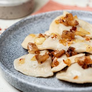 Вареники з лівером (500 г). Продукт заморожений