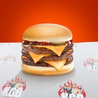 Burger Triple Cheese