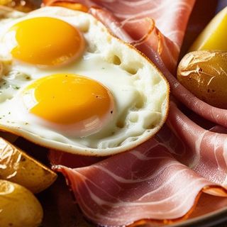 Ous Amb Pernil I Patata