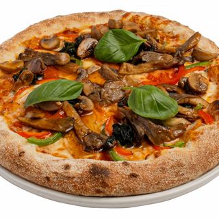 Пицца курица с грибами