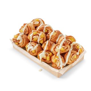 Sweet Rolls Ananas și Scorțișoară 16 buc