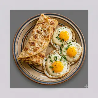 Rolex 1 Chapati + 4 Eggs