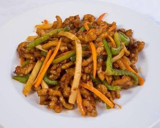 Cerdo Sabor Dulce Con Ácido Y Picante