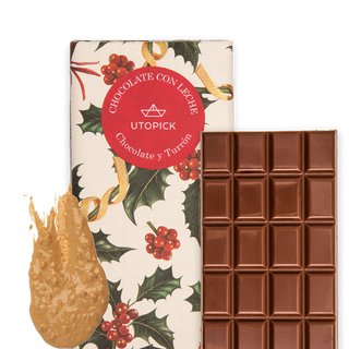 Tableta De Chocolate Con Leche Y Turrón De Xixona 