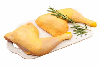 Pollo Aldea troceado para paella (cuarto trasero) 1 Kg