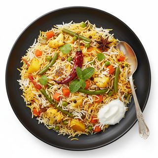 Sabzi biryani