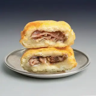 Mozzarella in carrozza rellena de anchoa del cantábrico
