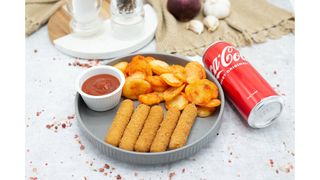 Mozzarella cheese,Coca Cola