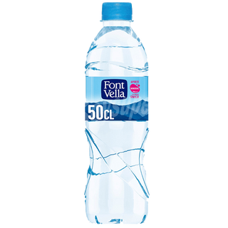 Agua Mineral Font Vella, Botellín 50cl