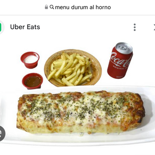  Menus Durum  al Horno  (XXL) Ternera Pollo Mixto