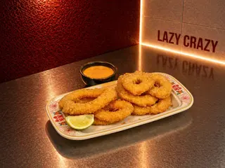 Calamar crocant în panko