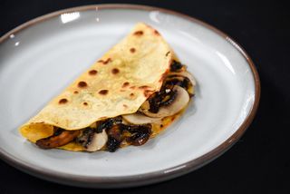 3 unidades de Quesadillas de Champiñones frescos 