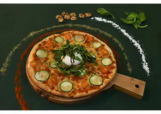 PIZZA BURRATA VEGETAL
