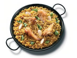 PAELLA DE POLLO CON VERDURAS