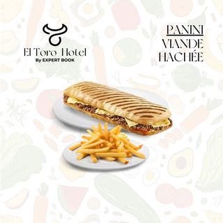 Panini Viande-Hachée & Frites