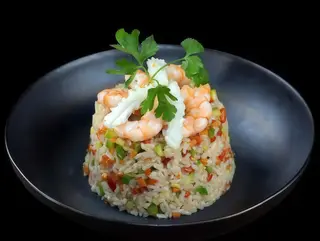 Riz Thai Crevettes Calamar