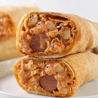 Regular shawarma, Chicken and 1 Hotdog