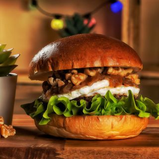 HAMBURGUESA DULCE DE CABRA OPCION MADURADA SMASH