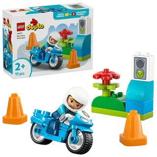 Motocicletă albastră de poliție - 10471