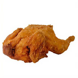 Pollo entero Broaster+patatas+ensalada