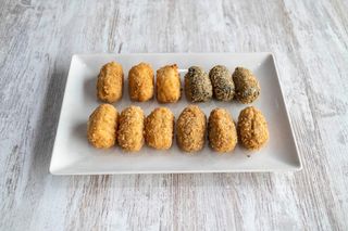 Mix Croquetas Premium (jamón ibr,boletus, bacalao, rabo de toro)
