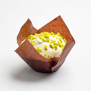 Лимонно-чорничний мафін/Lemon-blueberry muffin