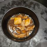 Ternera Con Bambú Y Setas