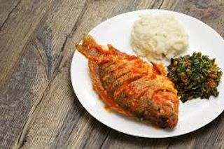 Whole Fish And Ugali